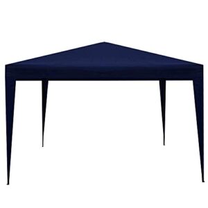 Northlight 10' x 10' Navy Blue Pop-Up Outdoor Canopy Gazebo