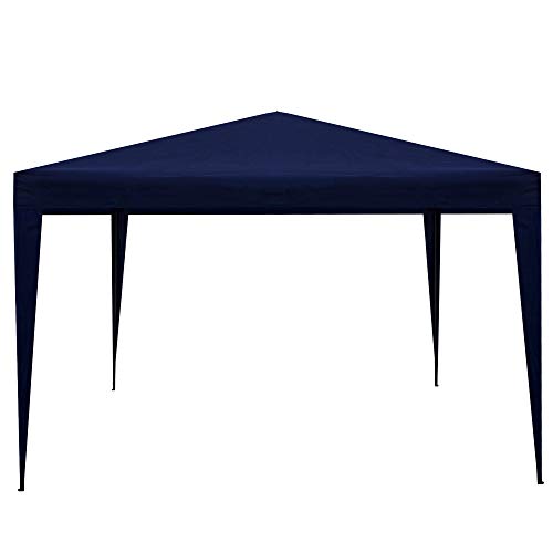 Northlight 10' x 10' Navy Blue Pop-Up Outdoor Canopy Gazebo