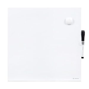 u brands magnetic square dry erase board, 14 x 14 inches, frameless (460u00-04)