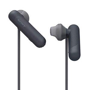 Sony WI-SP500 Wireless in-Ear Sports Headphones, Bluetooth Earbuds, Black (International Version)