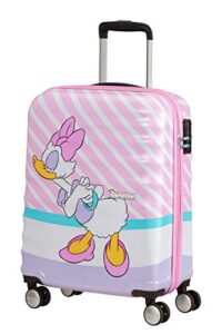 american tourister unisex adult spinner s (55 cm-36 l), multicolour (daisy pink kiss)