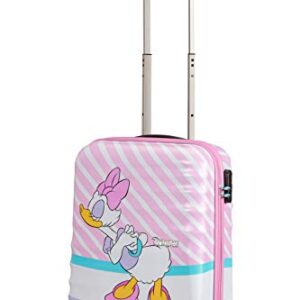 American Tourister Unisex Adult Spinner S (55 cm-36 L), Multicolour (Daisy Pink Kiss)