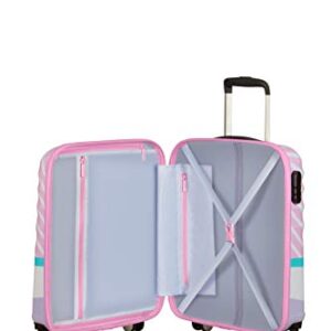 American Tourister Unisex Adult Spinner S (55 cm-36 L), Multicolour (Daisy Pink Kiss)