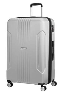 american tourister unisex_adult koffer & trolleys, silver, l (78 cm-120 l)