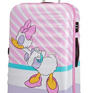 American Tourister Unisex Adult Spinner L (77 cm-96 L), Multicolour (Daisy Pink Kiss)