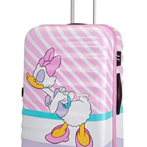 American Tourister Unisex Adult Spinner L (77 cm-96 L), Multicolour (Daisy Pink Kiss)