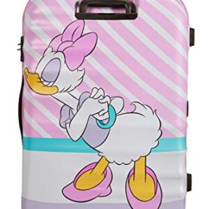 American Tourister Unisex Adult Spinner L (77 cm-96 L), Multicolour (Daisy Pink Kiss)