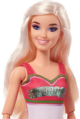 Disney’s Zombies 2, Addison Wells Doll (11.5-inch) wearing Cheerleader Outfit and Accessories, 11 Bendable “Joints,” Great Gift for ages 5+ [Amazon Exclusive]