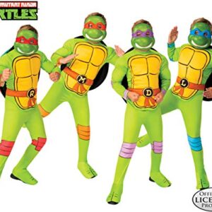 Rubie's Boy's Nickelodeon Retro Classic Teenage Mutant Ninja Turtles Leonardo Costume, Small, Green/Blue