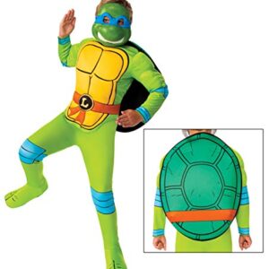 Rubie's Boy's Nickelodeon Retro Classic Teenage Mutant Ninja Turtles Leonardo Costume, Small, Green/Blue