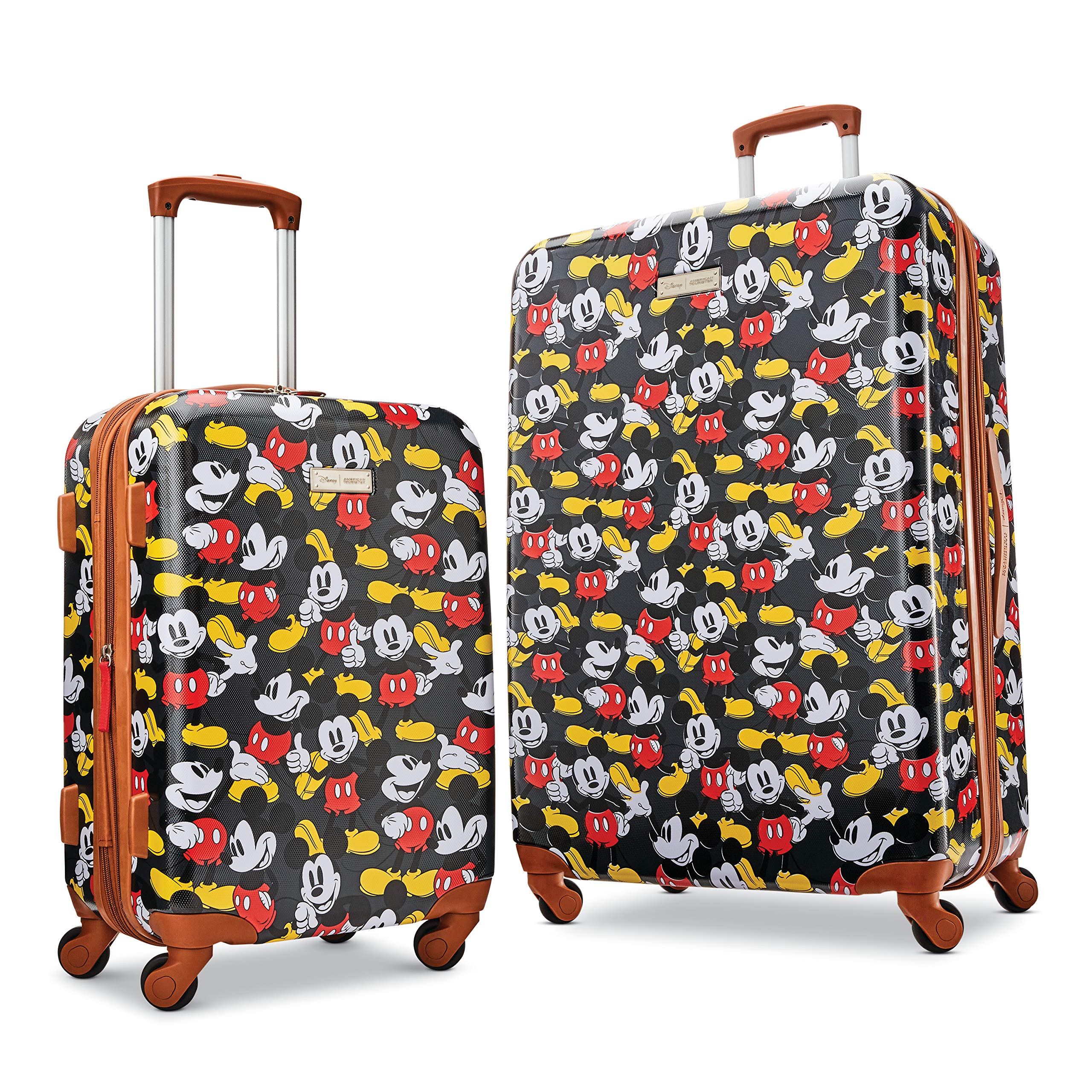 AMERICAN TOURISTER Disney Hardside Luggage with Spinner Wheels, Multicolor, 28"