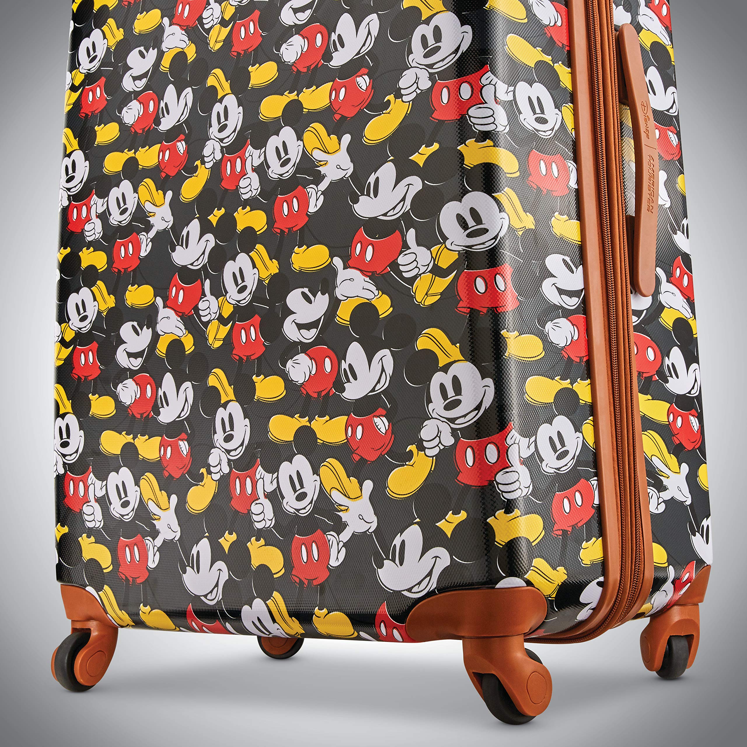 AMERICAN TOURISTER Disney Hardside Luggage with Spinner Wheels, Multicolor, 28"