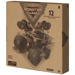 Monster Jam, Official 12-Pack of 1:64 Scale Die-Cast Monster Trucks, Amazon Exclusive