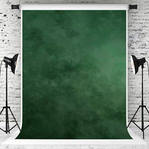 kate 5×7ft dark green portrait backdrop abstract muslin background for photography headshot microfiber photo studio props