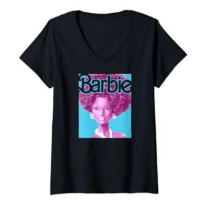 Barbie: Afro Barbie Doll V-Neck T-Shirt