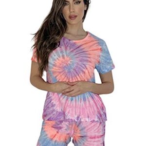 Just Love Tie Dye Shorts Set for Women 6859-10479-3X