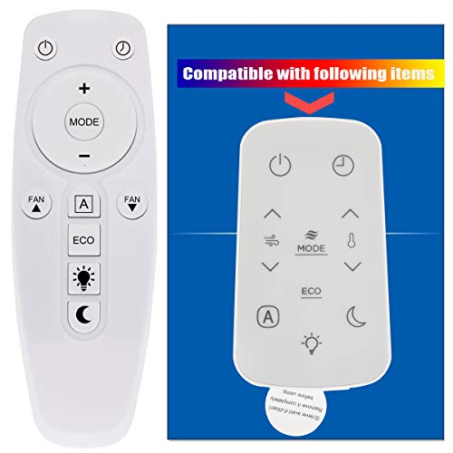 CHOUBENBEN Replacement Toshiba Window Air Conditioner Remote Control Model RG15C/E RG15CE