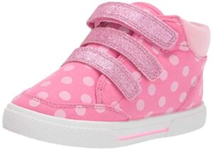 simple joys by carter's unisex daniel high-top sneaker, light pink, 10 toddler (1-4 years)