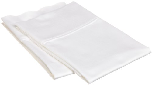 100% Cotton Knit Jersey Twin XL Fitted sheet with two free bonus pillow cases - White - Twin Extra Long, 15" Deep Pocket, 39" x 80" Great for Dorm, Hospital and Split King Beds (White, Twin XL)