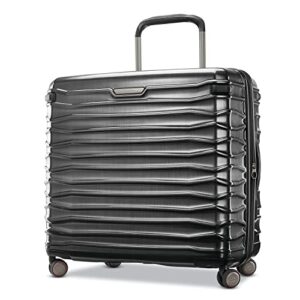 samsonite stryde 2 hardside expandable luggage with spinners, brushed graphite, checked-large glider