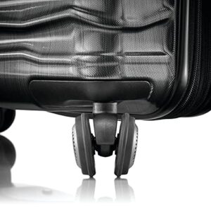 Samsonite Stryde 2 Hardside Expandable Luggage with Spinners, Brushed Graphite, Checked-Large Glider