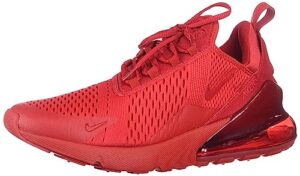 nike air max 270 mens running shoes cv7544-600, university red/university red-black, 10