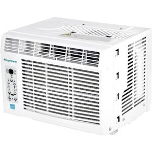 Keystone Energy Star 12,000 BTU Window Mounted Air Conditioner & Dehumidifier with Smart Remote Control - Window AC Unit for Apartment, Living Room, Garage & Medium Sized Rooms up to 550 Sq.Ft.