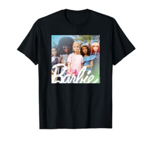 barbie international women's day palm trees t-shirt