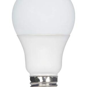 Satco 11407 Econo LED A19 Light Bulb, 60W Replacement, 3000K Warm White, 800 Lumens