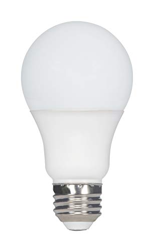 Satco 11407 Econo LED A19 Light Bulb, 60W Replacement, 3000K Warm White, 800 Lumens