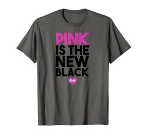 barbie: pink is the new black t-shirt
