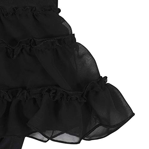 Gerber Baby Girls' Bodysuit with Tutu Skirt, Black Dress, 6-9 Months