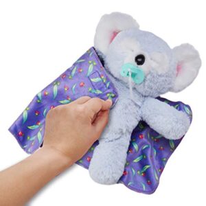 Little Live Pets Cozy Dozy Kip The Koala Bear - Over 25 Sounds and Reactions | Bedtime Buddies, Blanket and Pacifier Included | Stuffed Animal, Best Nap Time, Interactive Bear - Styles May Vary