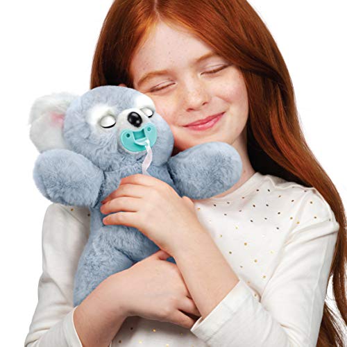 Little Live Pets Cozy Dozy Kip The Koala Bear - Over 25 Sounds and Reactions | Bedtime Buddies, Blanket and Pacifier Included | Stuffed Animal, Best Nap Time, Interactive Bear - Styles May Vary