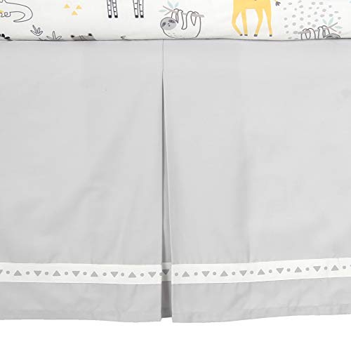 Lambs & Ivy Animal Jungle Cotton Jersey 4-Piece Crib Bedding Set - Multicolor