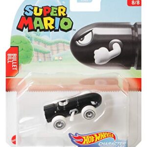 Hot Wheels Gaming Character Car Super Mario 2020 Series-Bullet Bill Vehicle(8/8)