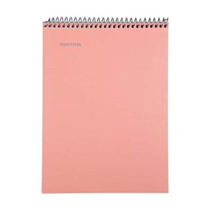 Mintra Office TOP BOUND Durable Spiral Notebooks (Lavender, Salmon, Sage Green, College Ruled 3pk)