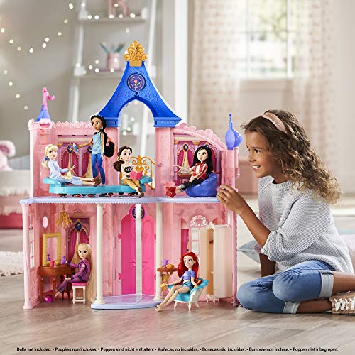 Disney Princess Fashion Doll Castle, Dollhouse 3.5 feet Tall with 16 Accessories and 6 Pieces of Furniture (Amazon Exclusive)