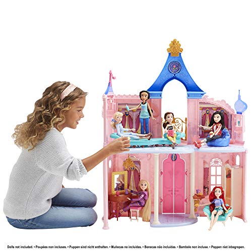 Disney Princess Fashion Doll Castle, Dollhouse 3.5 feet Tall with 16 Accessories and 6 Pieces of Furniture (Amazon Exclusive)