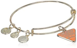 alex and ani barbie charm bangle bracelet/confidence is your best accessory one size, shiny silver