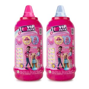 IMC Toys VIP Pets - Surprise Hair Reveal Doll - Series 1 Mousse Bottle - 2 Pack