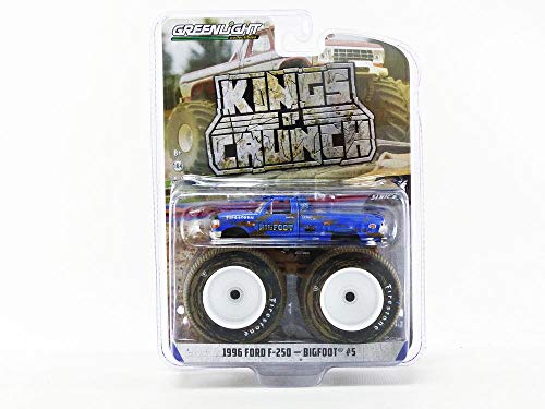 GREENLIGHT 49060 F 1996 Ford F-250 Bigfoot #5 Monster Truck DIECAST 1:64 - Dirty Version