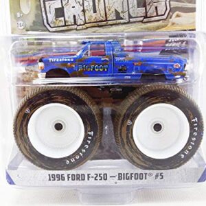 GREENLIGHT 49060 F 1996 Ford F-250 Bigfoot #5 Monster Truck DIECAST 1:64 - Dirty Version