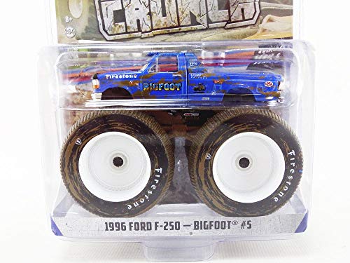 GREENLIGHT 49060 F 1996 Ford F-250 Bigfoot #5 Monster Truck DIECAST 1:64 - Dirty Version