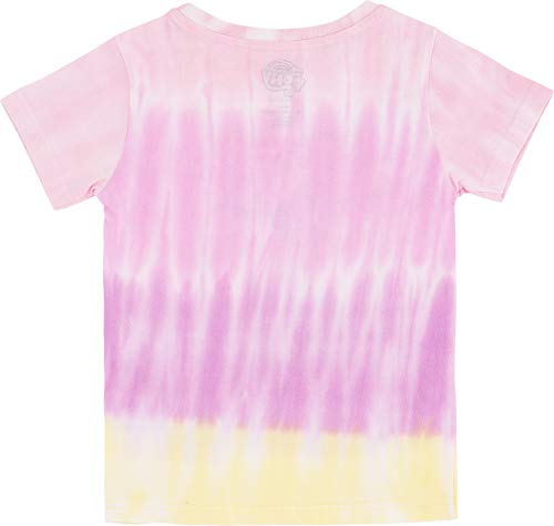 My Little Pony Girls Tie Dye T-Shirt - Rainbow Dash, Pinkie Pie, Twilight Sparkle, Apple Jack (6X-Large, Pinkie Pie)