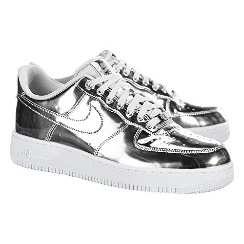 Nike Womens W Air Force 1 SP CQ6566 001 Metallic Chrome - Size 13W