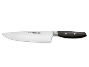 wüsthof chef's knife, 20 cm blade, epicure slate, all-purpose knife, stainless, ergonomic handle, handy, sharp kitchen knife