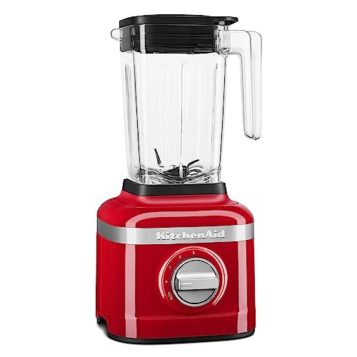 KitchenAid K150 3 Speed Ice Crushing Blender with 2 Personal Blender Jars - KSB1332Y,Passion Red, 48 oz