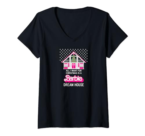 Barbie: All I Want For The Holiday V-Neck T-Shirt