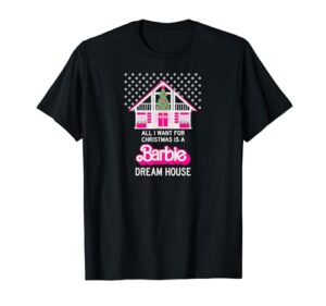 barbie: all i want for the holiday t-shirt
